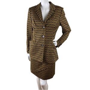 CAbi Medallion Skirt Suit